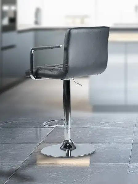 Стул Mara Kempt Chrome PU (черный)