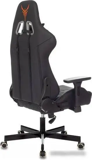 Кресло Бюрократ Knight Armor (черный ромбик/экокожа) – фото товара