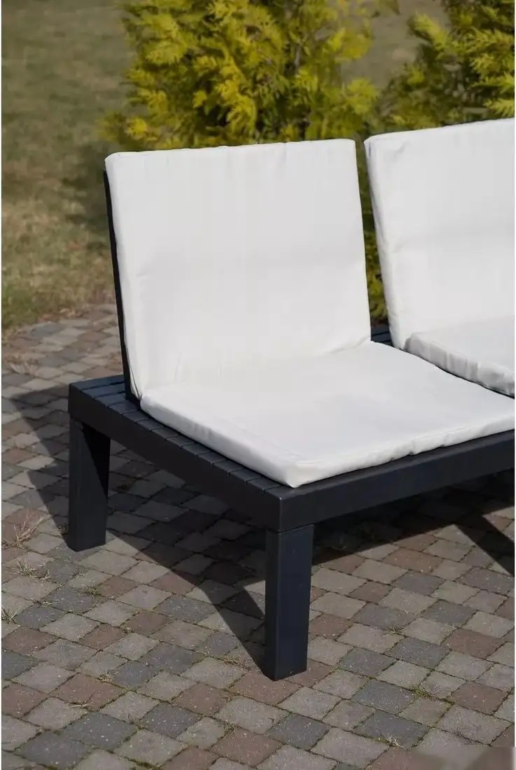 Набор садовой мебели Ipae Progarden MOL05CCA (антрацит)