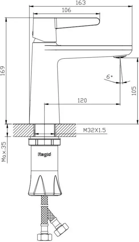 Смеситель Raglo R32.10 - фото товара