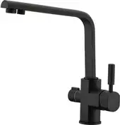 Смеситель Kaiser Decor (черный глянцевый) [40144-2 Bl] - изображение в каталоге