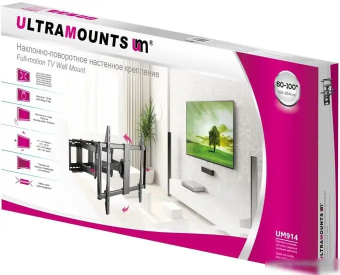 Кронштейн Ultramounts UM914 (черный) – фото товара