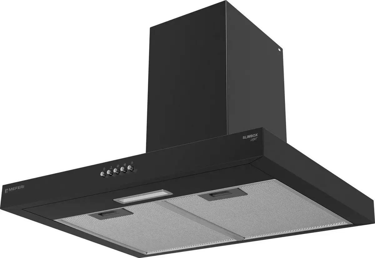 Кухонная вытяжка Meferi SLIMBOX60BK Light - фото товара