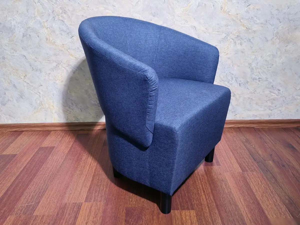 Интерьерное кресло Mio Tesoro Мажор-2 (Lux 20 синий)