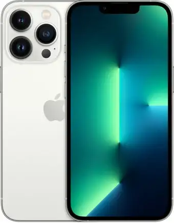 Телефон Apple iPhone 13 Pro 128GB (серебристый) – изображение в каталоге