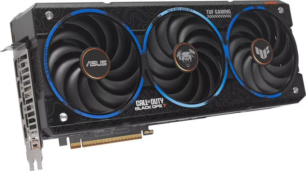 Видеокарта ASUS TUF Gaming Radeon RX 9070 XT COD BO7 Special Edition TUF-RX9070XT-O16G-COD-BO7 – фото товара