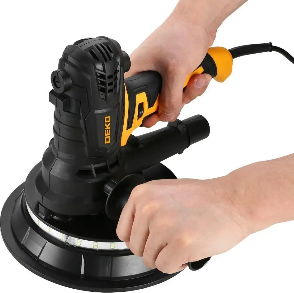 Шлифмашина для стен и потолков Deko DKWS1100 LED 084-1090 – фото товара