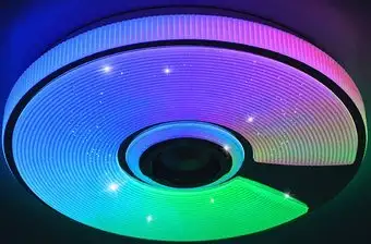 Припотолочная люстра Estares Song RGB 60W R-APP-380x70-WHITE/CHROME/SHINY-220-IP20 – изображение в каталоге
