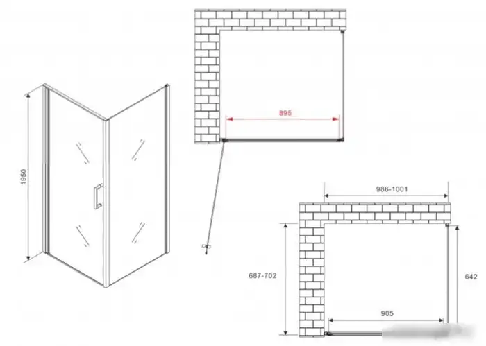 Душевой уголок Abber Sonnenstrand AG04100-S70 - фото товара