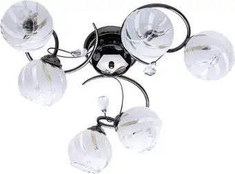 Припотолочная люстра De Markt Грация 677010406 – изображение в каталоге