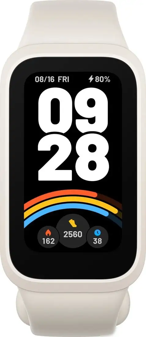 Фитнес-браслет Xiaomi Smart Band 9 Active M2435B1 (бежевый, международная версия) – фото товара