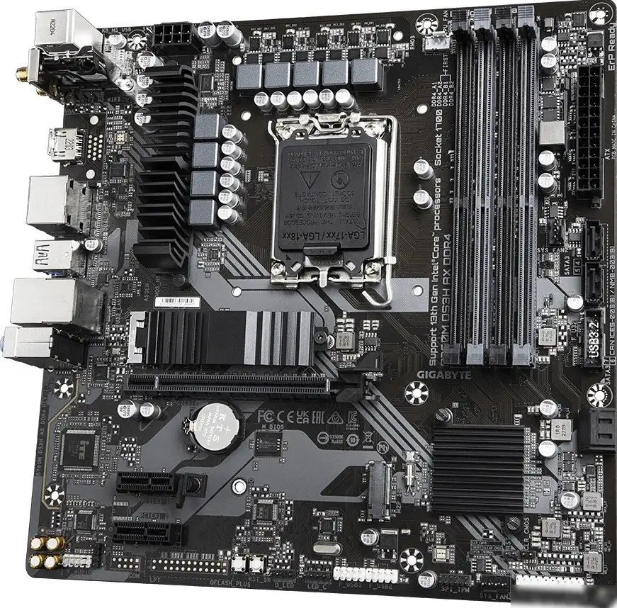 Материнская плата Gigabyte B760M DS3H AX DDR4 (rev. 1.x) – фото товара