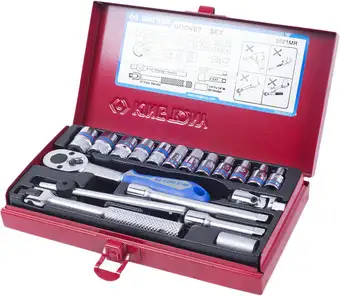 Универсальный набор инструментов King Tony 2521MR (19 предметов) – изображение в каталоге
