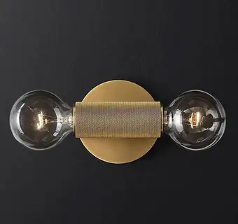Бра ImperiumLoft Rh utilitaire inline sconce brass 44.557 123279-22 – изображение в каталоге