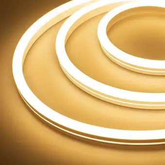 Гибкий неон Arlight 9.6W/m 140LED/m 2835SMD теплый белый 5M Moonlight-Side-A140-12x24mm 24V Warm3000 038602 – изображение в каталоге