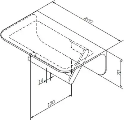 Держатель для туалетной бумаги AM.PM Sensation A30341500 – фото товара
