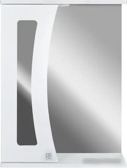 Doratiz Шкаф с зеркалом Селена 60 (правый, белый) – фото товара