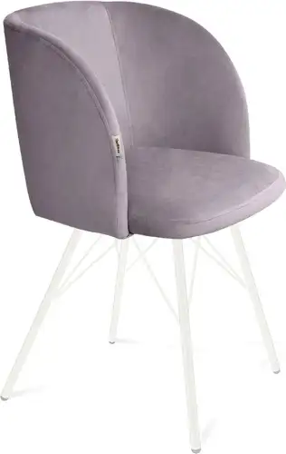 Стул Sheffilton SHT-ST33/S37 (сиреневая орхидея/белый) – изображение в каталоге