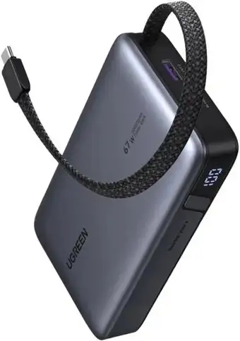 Внешний аккумулятор Ugreen PB550 20000mAh (серый, китайская версия) – изображение в каталоге