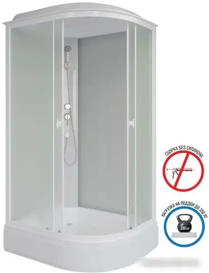 Душевая кабина Niagara Promo P90/80/26L/MT 90x80x215 - фото товара