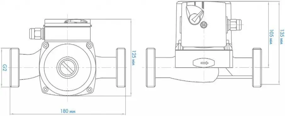 Циркуляционный насос Джилекс Циркуль 32/40 Premium - фото товара