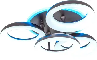 Припотолочная люстра Citilux Паркер Смарт CL225A145E RGB умная – изображение в каталоге