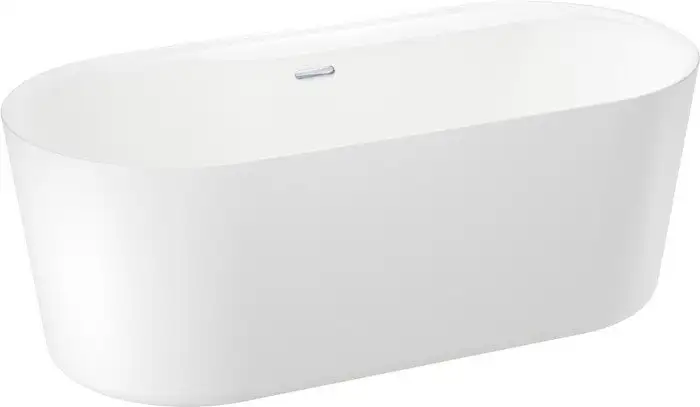 Ванна Wellsee Vanille Joie 179,5x84,5 236501001 (отдельностоящая ванна белый глянец, экран, ножки, сифон-автомат хром) - фото товара