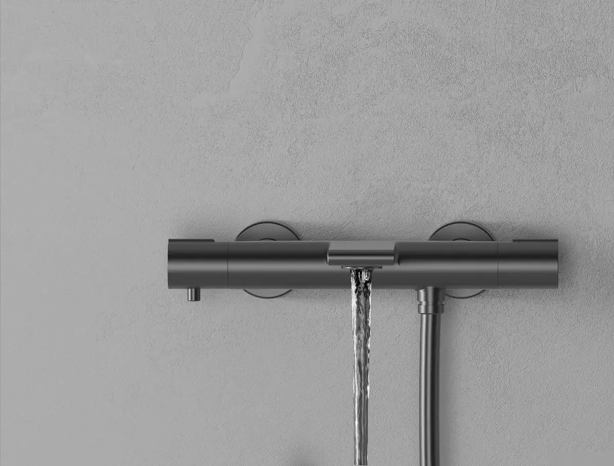 Смеситель Kaiser Serio 05322-15 (вороненая сталь) - фото товара