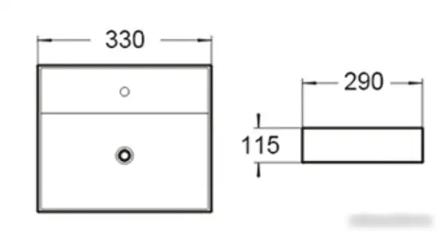Умывальник SantiLine SL-2001 - фото товара