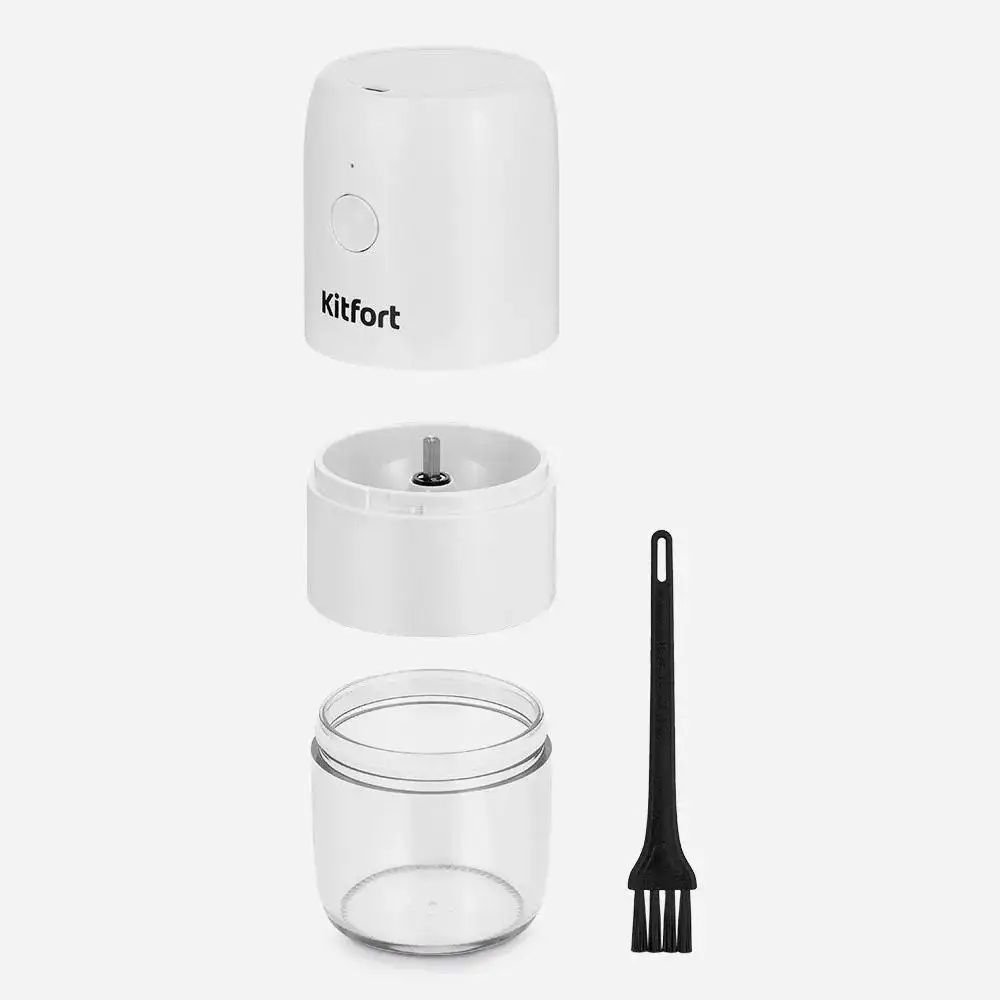 Аккумуляторная кофемолка Kitfort KT-7610 - фото товара