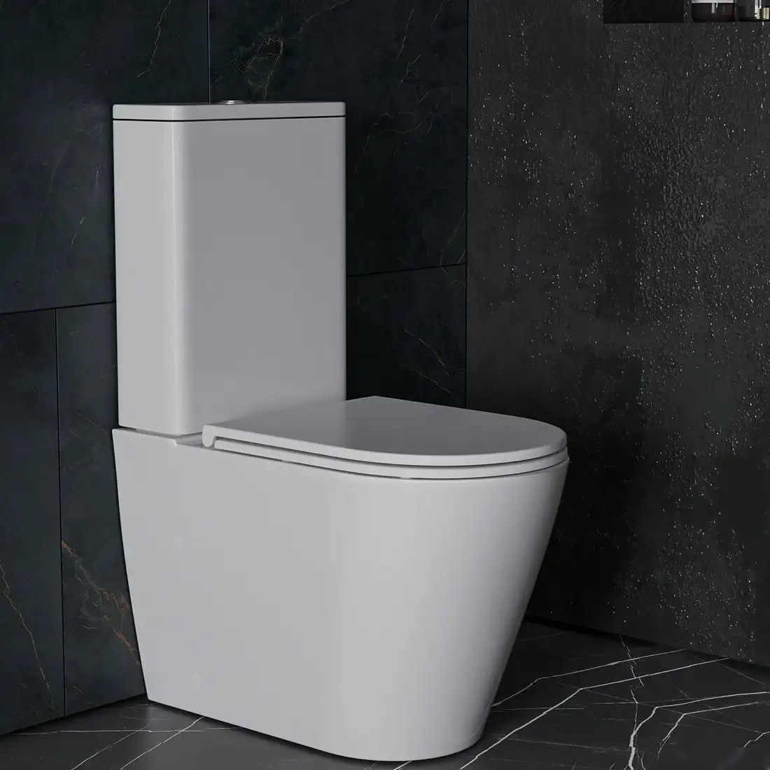 Унитаз напольный Roxen Wailet Rimless Soft Close 600185-01 - фото товара