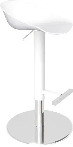 Стул Sheffilton SHT-ST19/S128 (белый/хром/белый муар) – изображение в каталоге