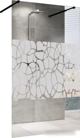 Душевая стенка Abber Immer Offen AG68100BF8 - фото товара