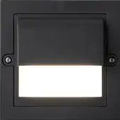 Уличный накладной светильник ESCADA 30001W/02LED (черный) – изображение в каталоге