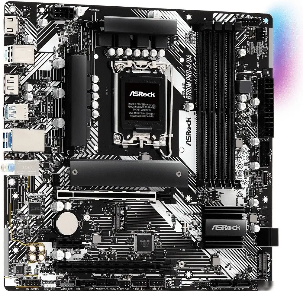 Материнская плата ASRock B760M Pro-A/D4 – фото товара