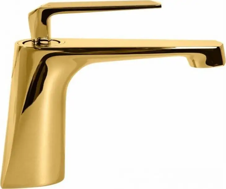 Смеситель Hansberge H1068 (золото глянец) - фото товара