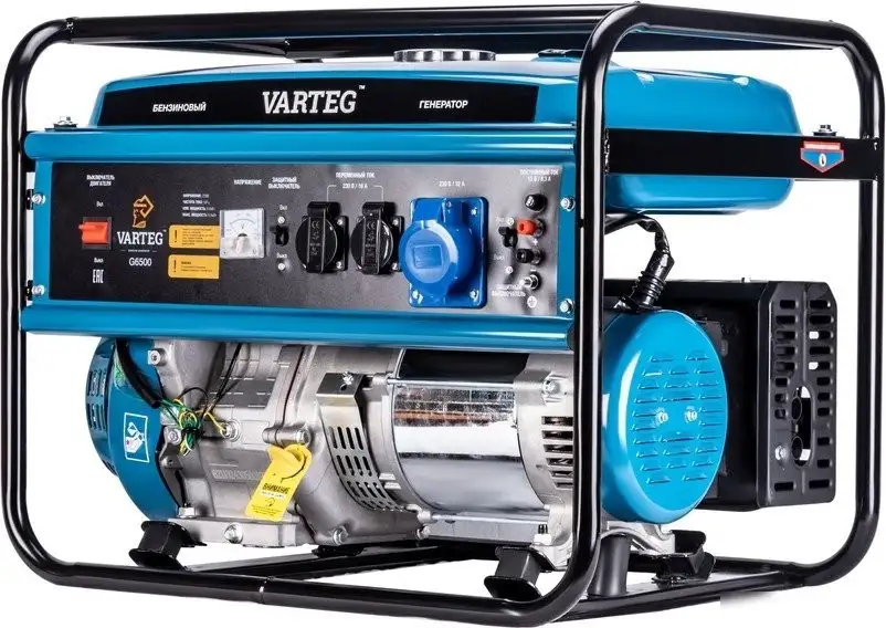 Бензиновый генератор Varteg G6500 – фото товара