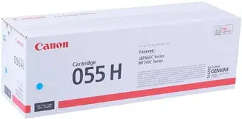 Картридж Canon 055H Cyan – изображение в каталоге