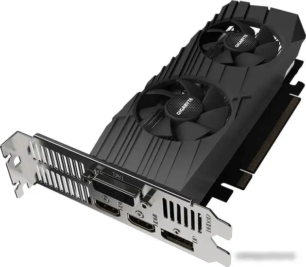 Видеокарта Gigabyte GeForce GTX 1650 D6 Low Profile 4GB GDDR6 GV-N1656D6-4G – фото товара