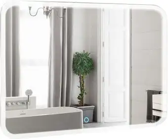 Мебель для ванных комнат Silver Mirrors Зеркало Стив 100х80 ФР-00001304