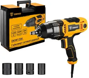 Гайковерт Deko DKIW1200 085-1125 (кейс) – изображение в каталоге