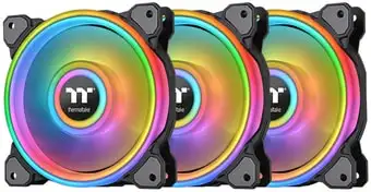 Набор вентиляторов Thermaltake Riing Quad 12 RGB TT Premium 3 Fan Pack CL-F088-PL12SW-A – изображение в каталоге