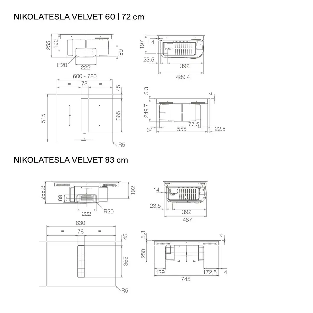 Варочная панель Elica Nikolatesla Velvet BL/A/60 PRF0196869 - фото товара