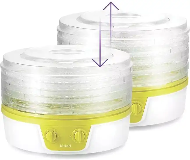 Сушилка для овощей и фруктов Kitfort KT-1935-2 - фото товара