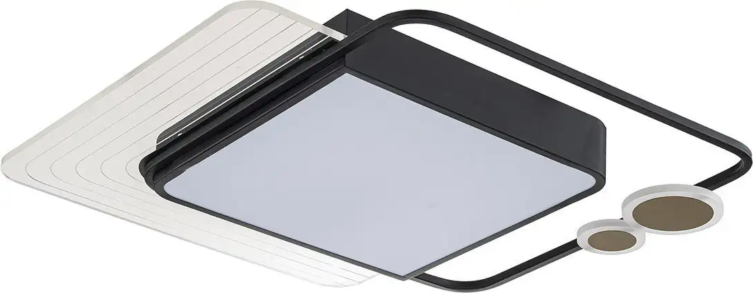 Подвесная люстра Escada 10225/SG LED (черный/золото) – фото товара