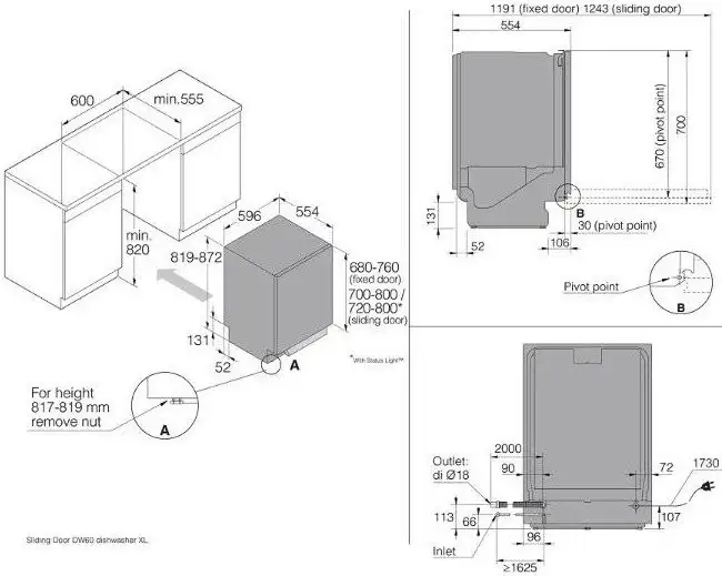 Встраиваемая посудомоечная машина ASKO DFI545V - фото товара