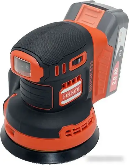 Эксцентриковая шлифмашина Felisatti ЭШМ-125/18Л3 (без АКБ) – фото товара