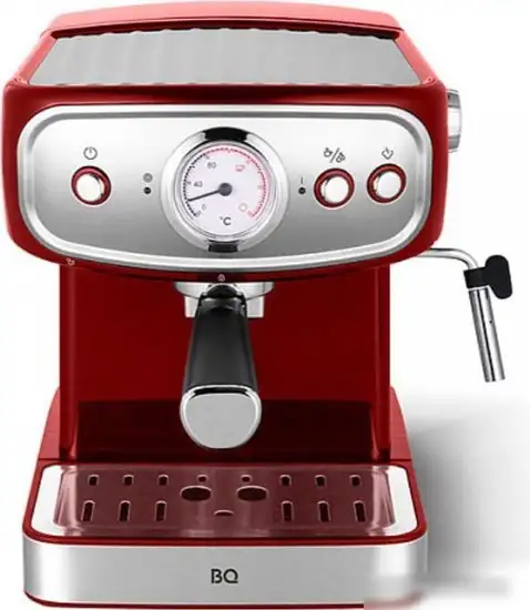 Рожковая кофеварка BQ CM1006 (красный) - фото товара
