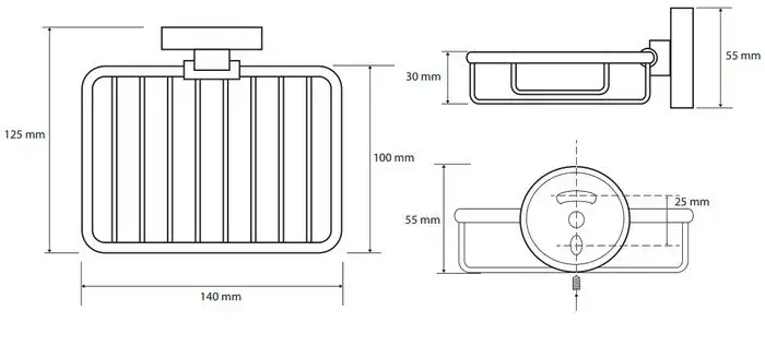 Мыльница Bemeta Omega 104108162 – фото товара