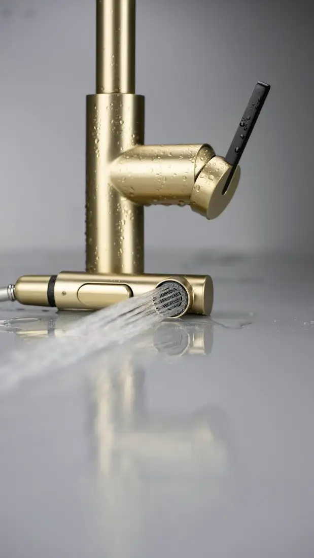 Смеситель Deante Momi Gold BKM R73M - фото товара